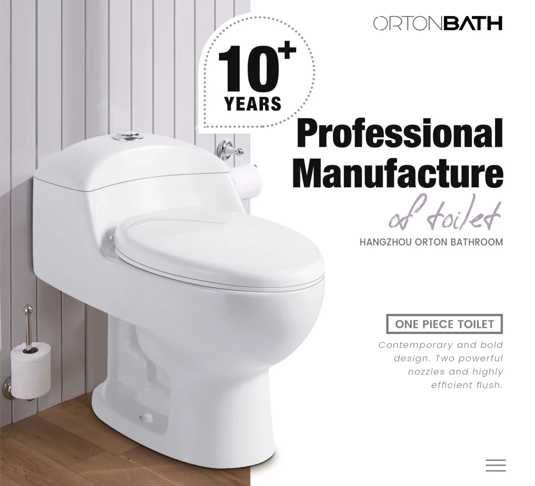 Ortonbath South American China Standards Cheap Cupc Low Tank Bathroom Ceramic Wc Sanitary Ware Water Closet Toilet with Toilets Bowl Seat Cover Accessories