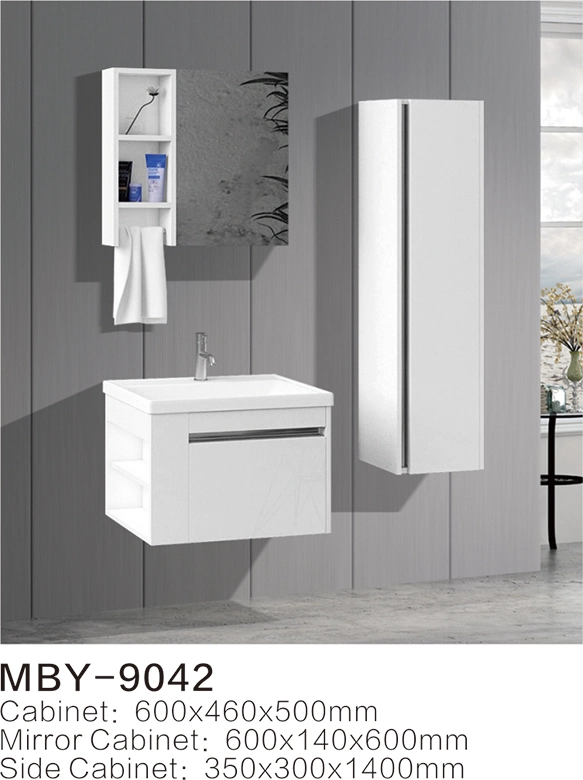 Hotel European Modern Wall Hung Bathroom Vanity